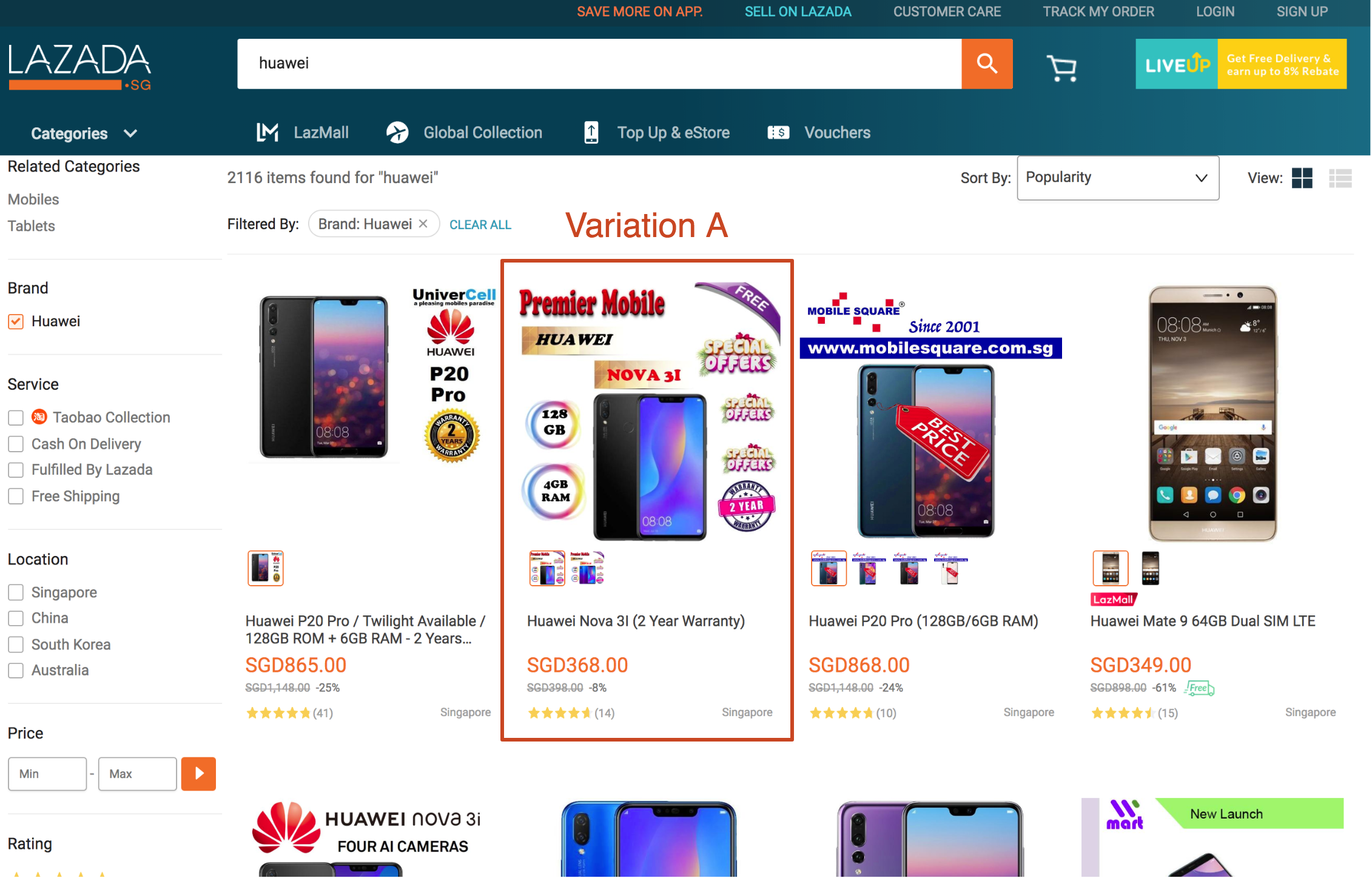 Lazada Penjual Optimasi Daftar Produk AB Testing - Lazada Seller Tools - Split Dragon 1