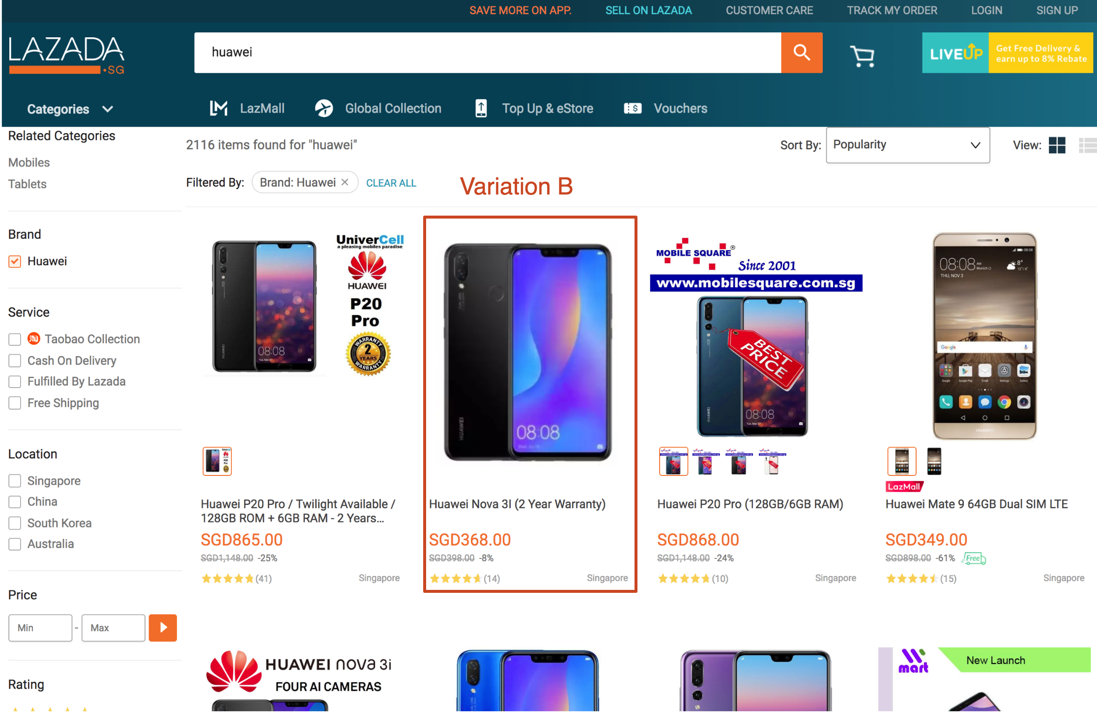 Lazada Sellers产品列表优化AB测试-Lazada Seller Tools-Split Dragon 2