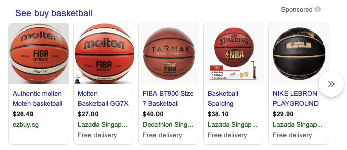 google shopping ad lazada sellers