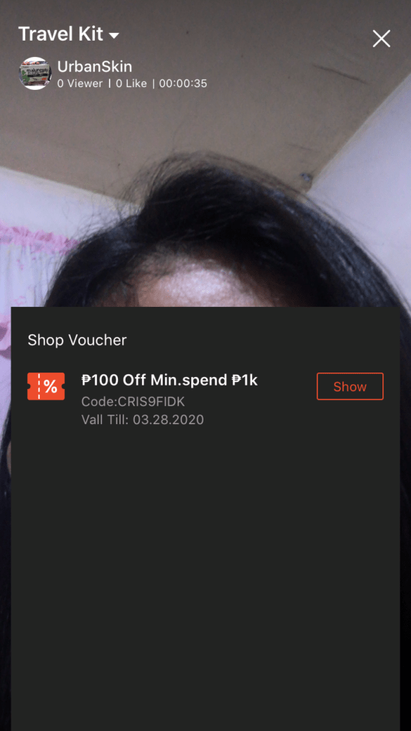 Shopee Live Stream: ถ่ายทอดสด