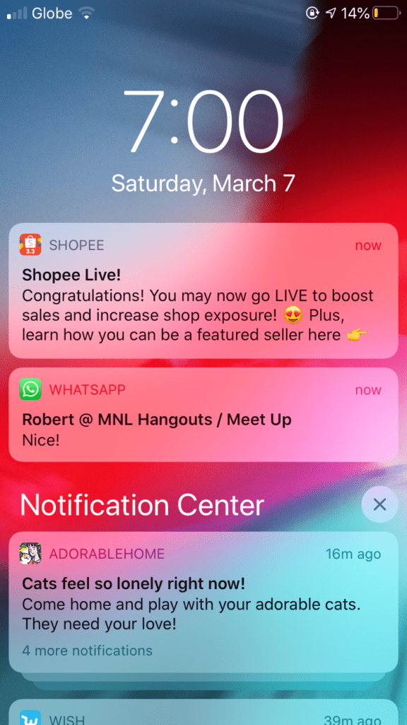 Shopee Live Stream: screenshot sa mobile