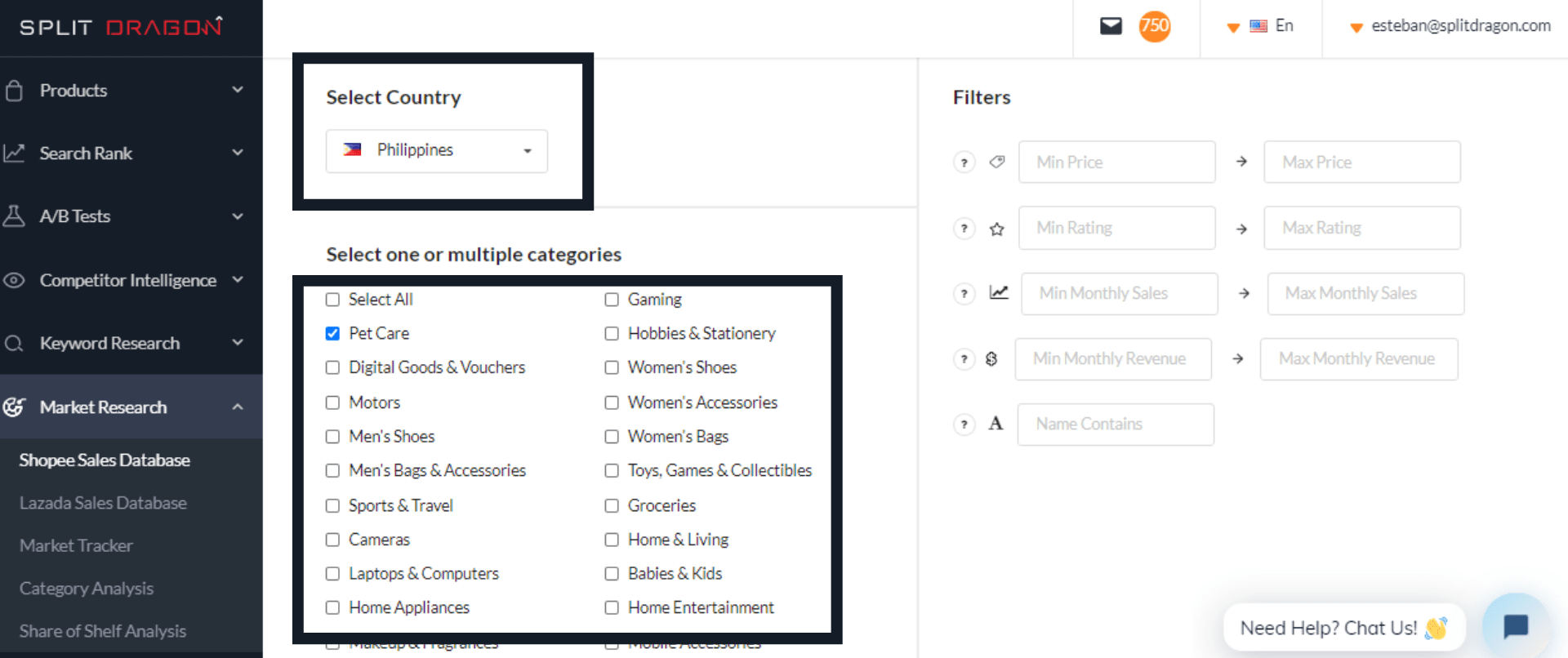 Pricing Strategy For Lazada And Shopee Sellers Based On Different Triggers/Events