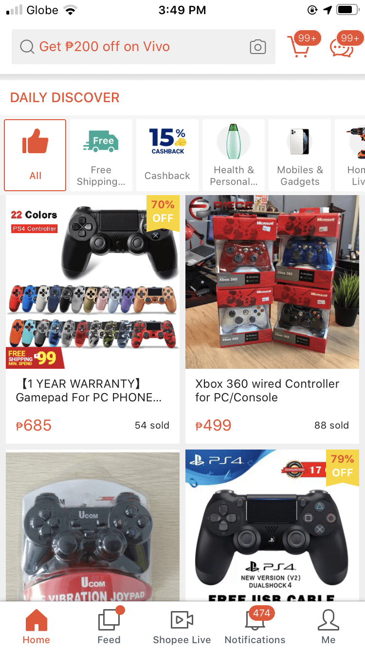 Phễu bán hàng Shopee